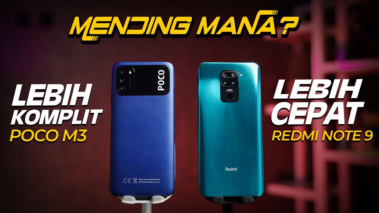 Poco M3 VS Redmi Note 9 !!! SPEED & GAMING TEST !!!