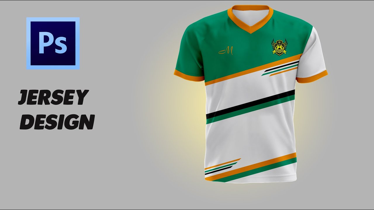 Tutorial Membuat Desain Jersey sepak bola/futsal/voli dengan Photoshop cs 6