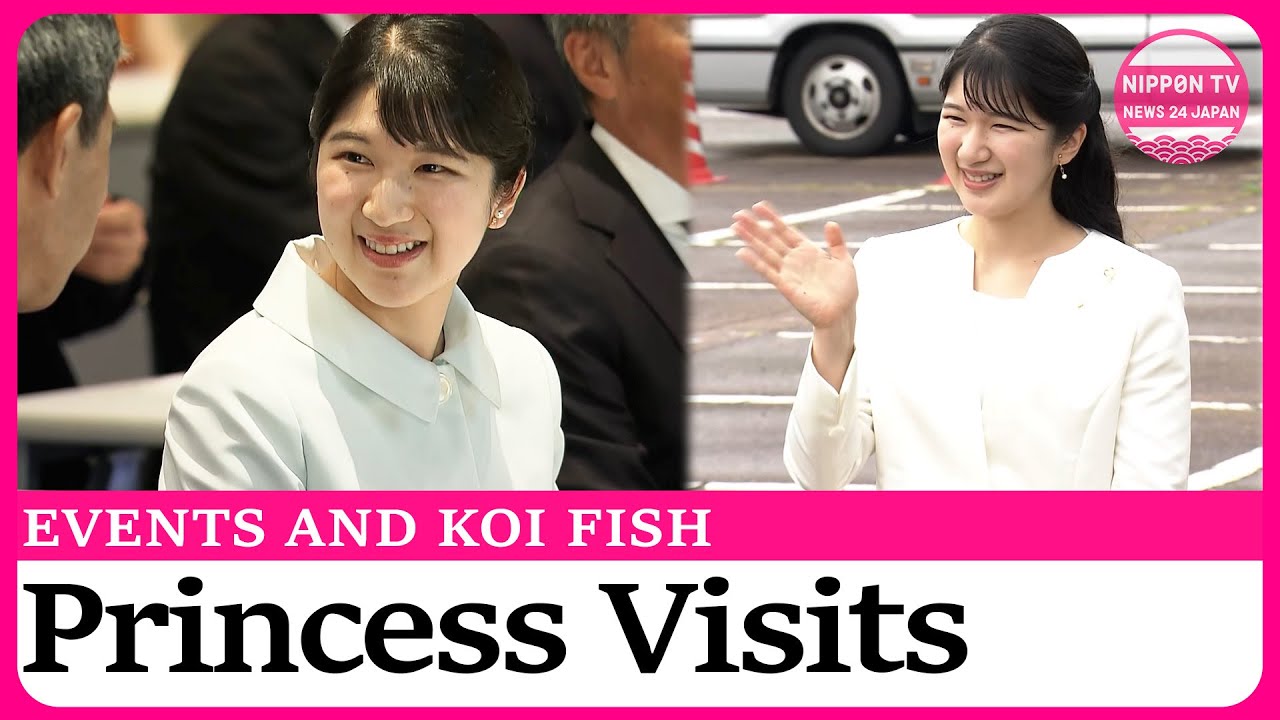 Princess Aiko attends disaster prevention event in first ever visit to Niigata Prefecture