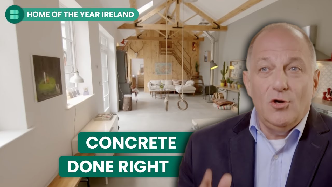 Judges STUNNED by Concrete Interior | Home of the Year Ireland