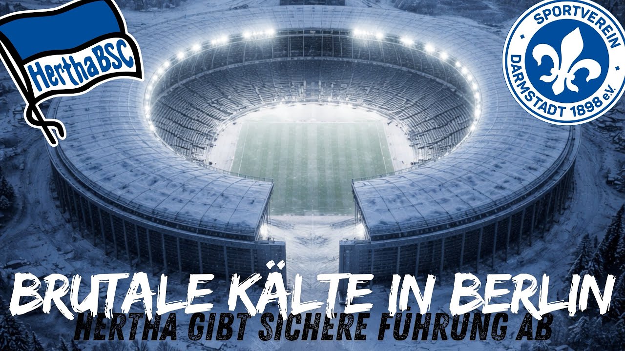 😡 HERTHA GIBT SICHERE FÜHRUNG AB!!! / Hertha BSC vs SV Darmstadt / Stadionvlog FANPRIMUS