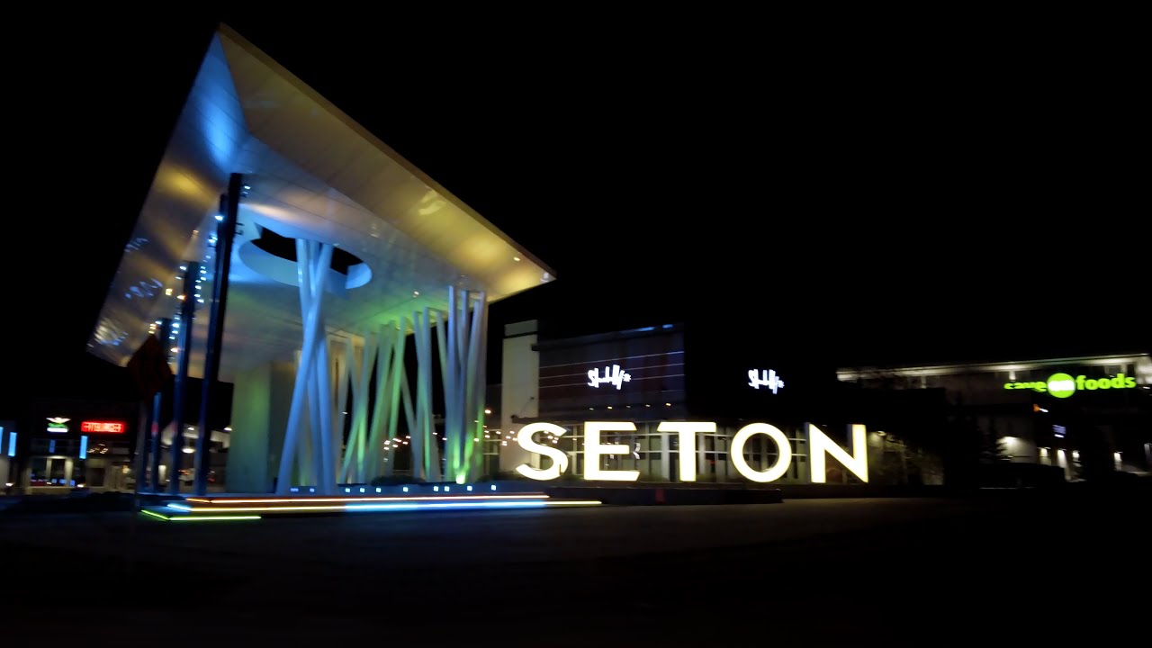 Seton, Calgary midnight walk 2023-05-11