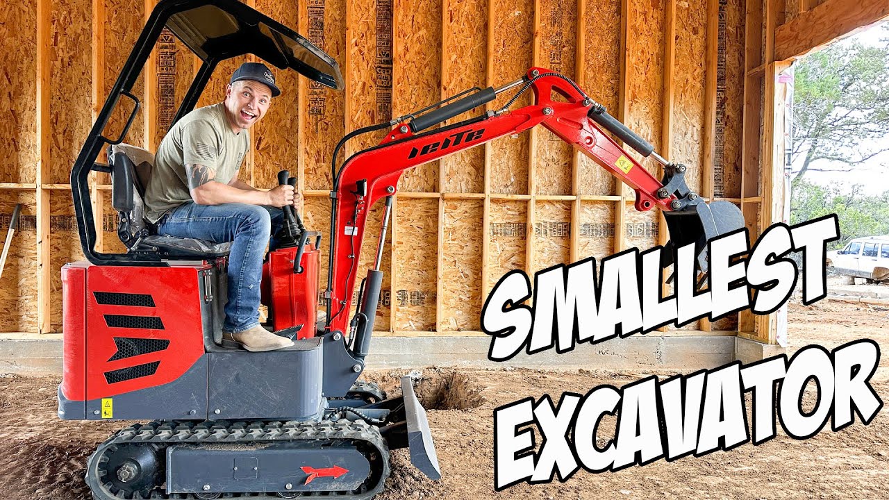 We Got The SMALLEST EXCAVATOR We Could FIND