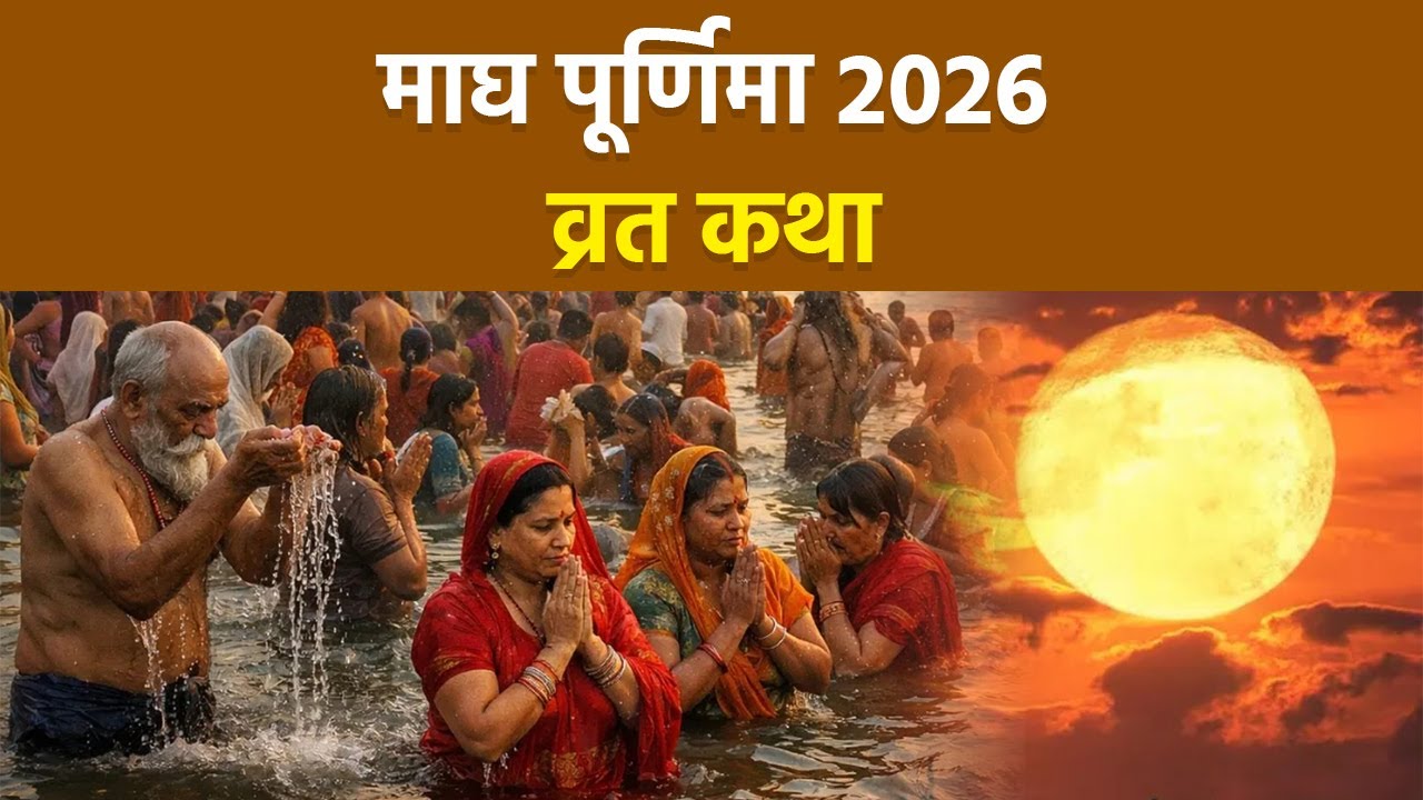 Magh Purnima 2026 : माघ पूर्णिमा की व्रत कथा | Magh Purnima Vrat Katha | Magh Purnima Ka Mahatva
