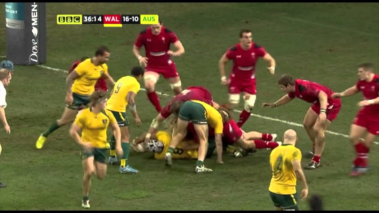 Quade Cooper Wales 2013