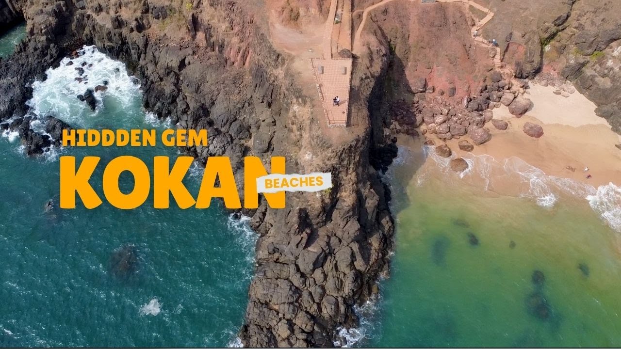 Kokan Hidden Beach | Ratnadurga Fort, Devghali - Kasheli | Drone Vlog 🌊🏰🚁 #konkan #droneview