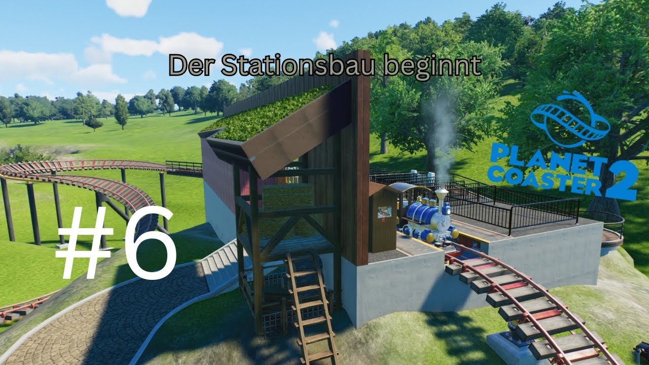 Der Stationsbau beginnt Planet Coaster 2