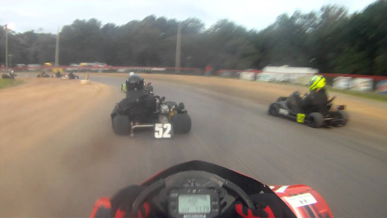 Original Speedway Park Go Kart Racing Box Stock Open 375 Feature Fruitland Park FL 5/31/14