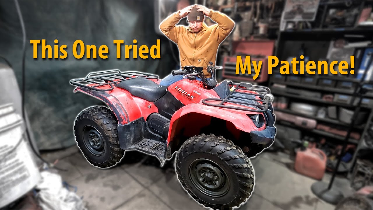 Неустойчивая работа квадроцикла Yamaha Kodiak 450 вызывает головную боль!
