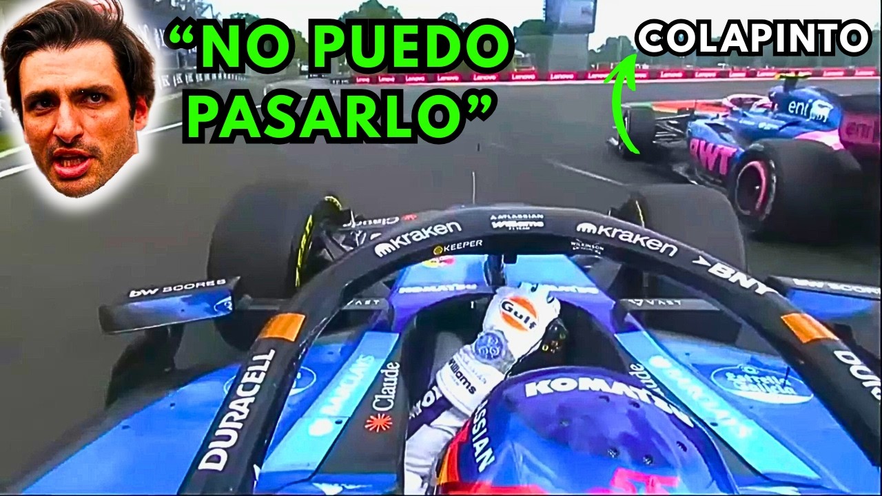 La Incre&iacute;ble Defensa De Franco Colapinto a Carlos Sainz | Australia 2026 F1