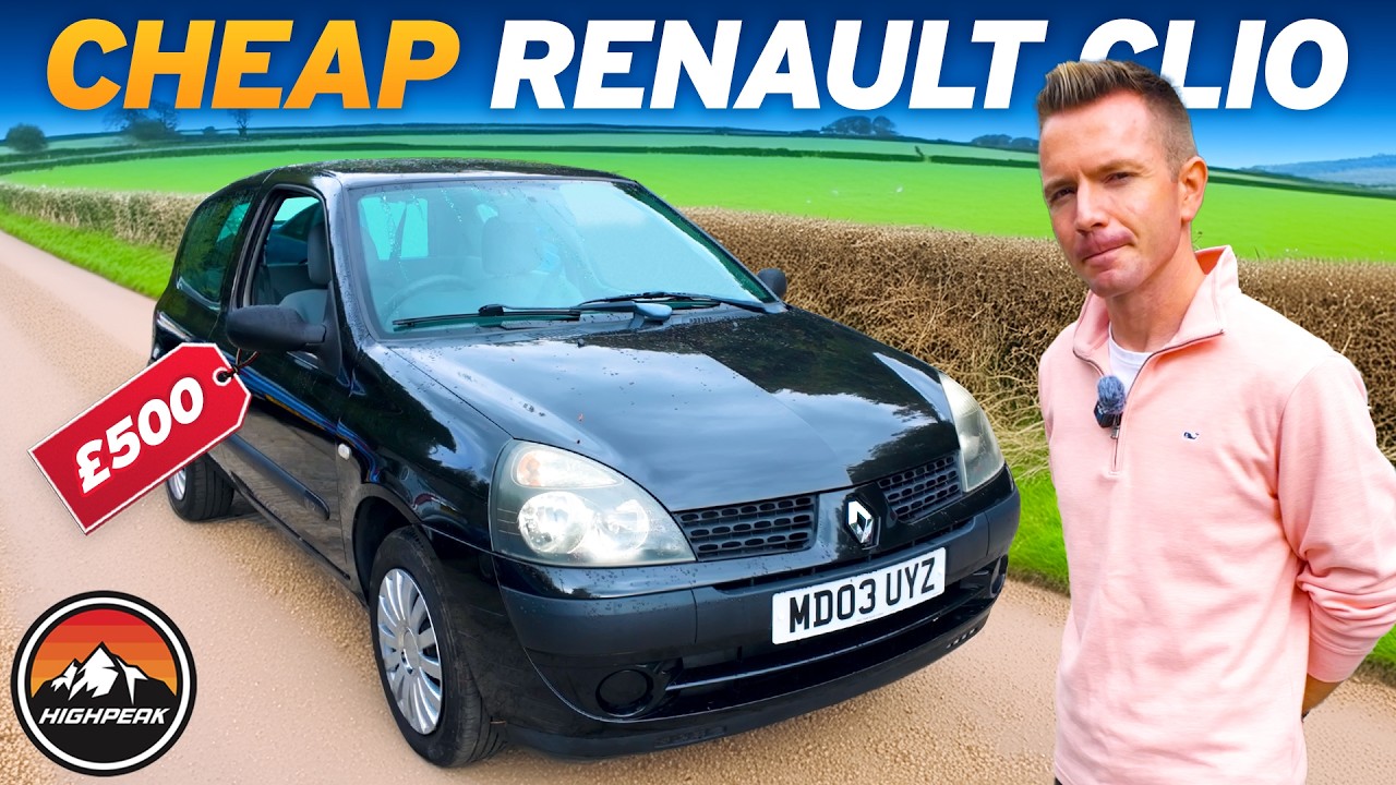 Я КУПИЛ ДЕШЕВЫЙ RENAULT CLIO ЗА 500 ФУНТОВ СТЕРЛИНГОВ!