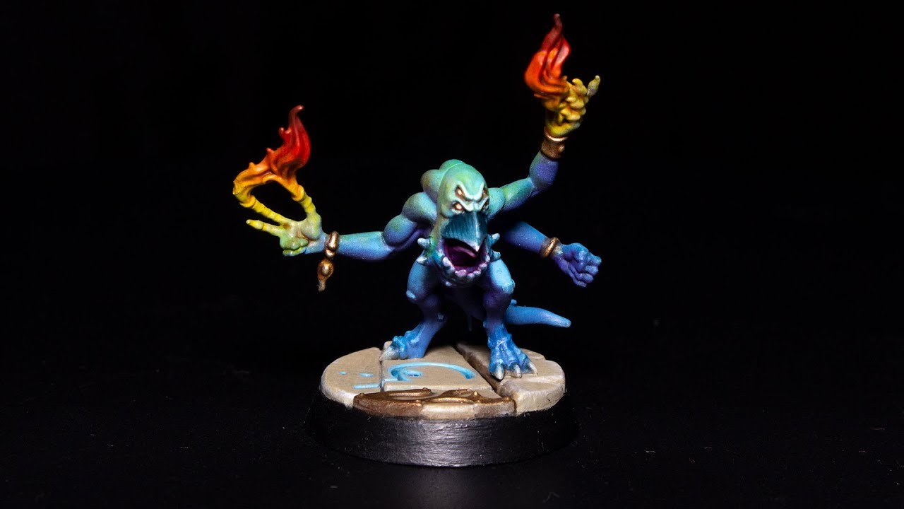 How To Paint Tzeentch Horrors - Eyes of the Nine - Warhammer Underworlds