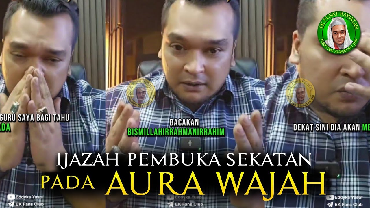 🟢 #halausetan - IJAZAH PEMBUKA SEKATAN PADA AURA WAJAH
