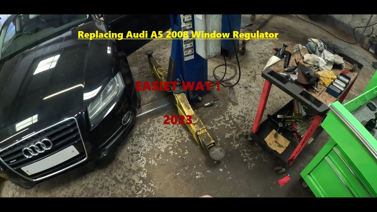 Changing Audi A5 2008 window regulator (2023)