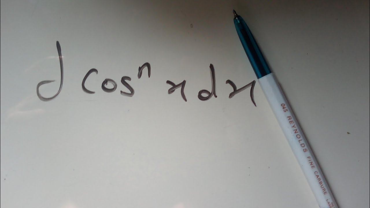 Reduction formula of cos^x