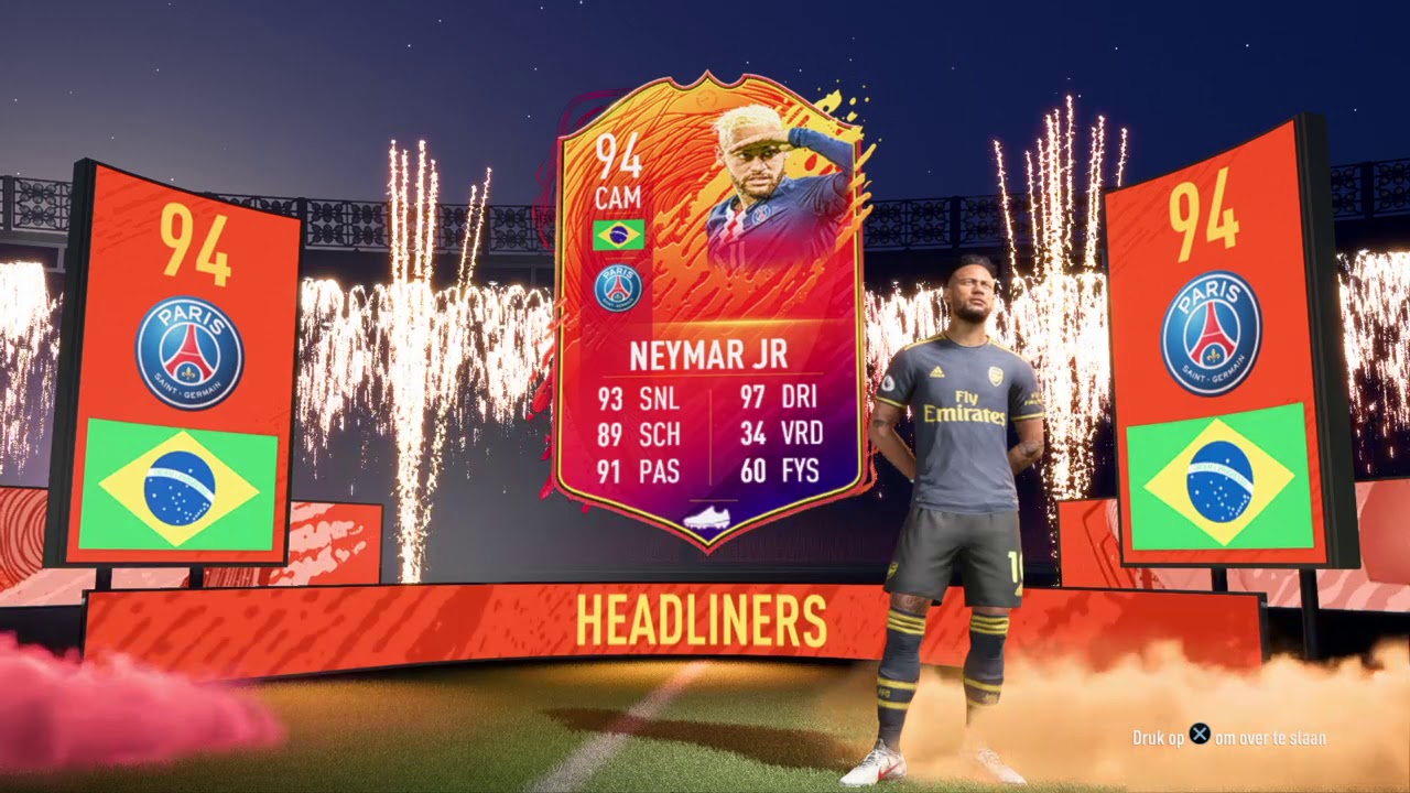 Headliner Neymar in a pack!!!