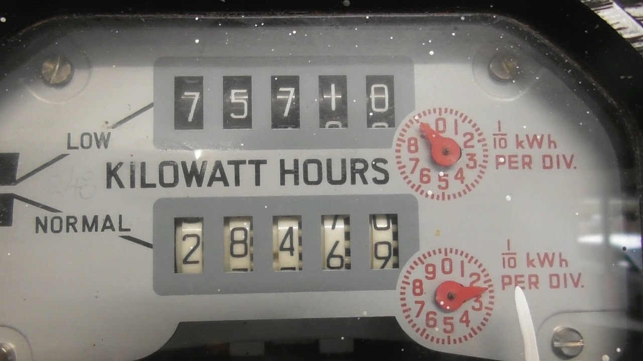 Sangamo S204.16 two rate kWh meter (very rare)