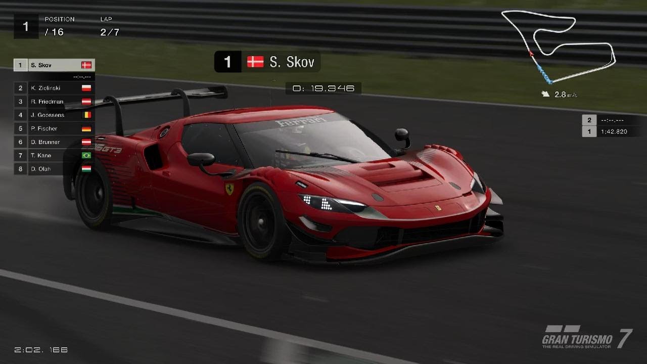 GT 7 Gr.3 Cup at Am Spielberg Red Bull Ferrari 296 GT3