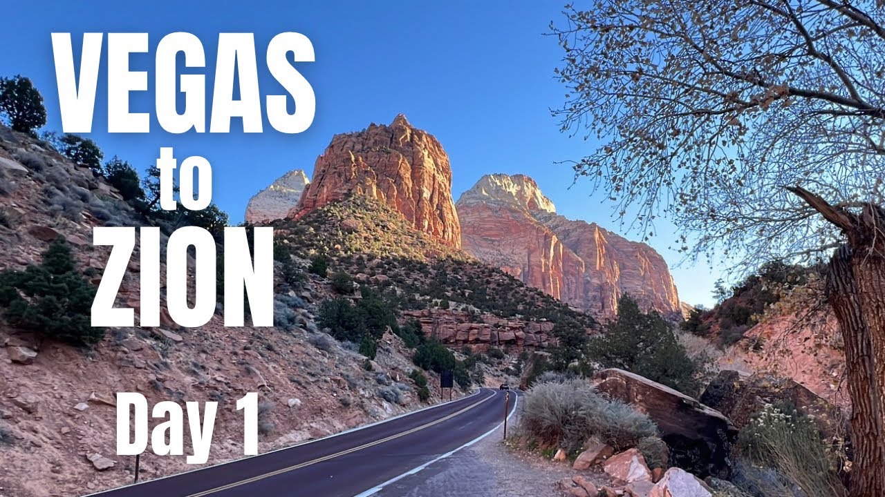 24 Hours in Zion | Canyon Overlook Trail | Mt Carmel Highway 