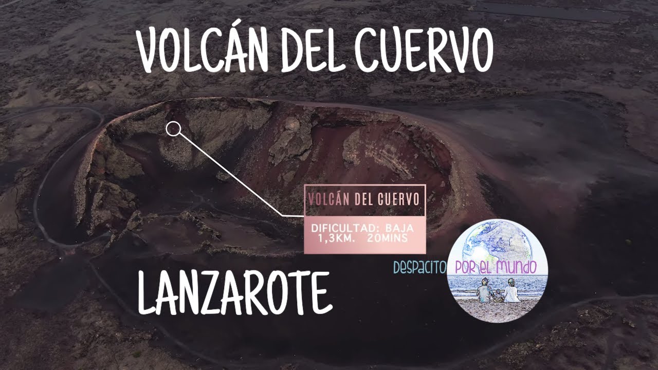 VOLCÁN DEL CUERVO I Senderismo para niños en LANZAROTE