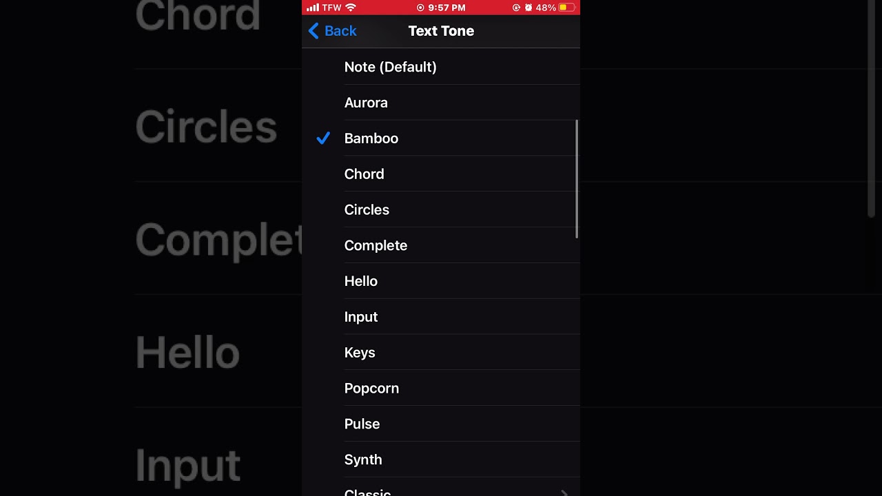 iPhone 8 notification sounds