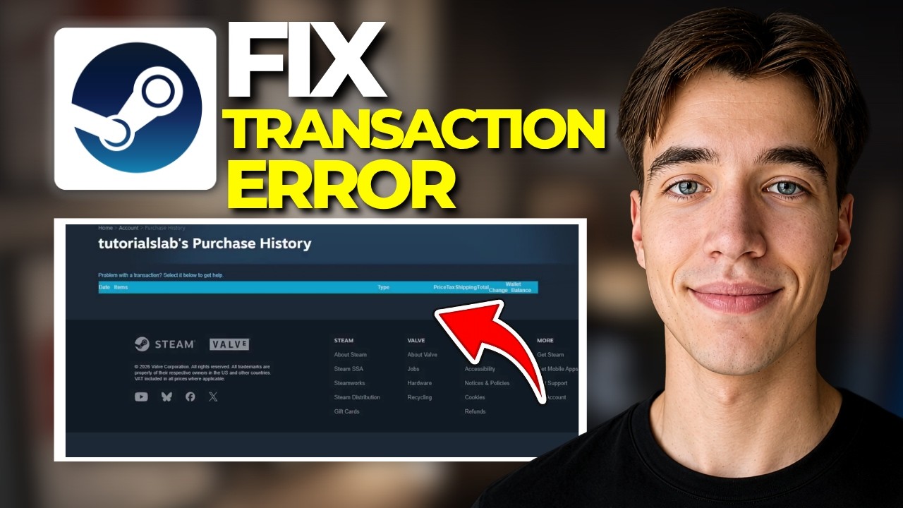How To Fix Pending Transaction Error On Steam | Tutorial 2026