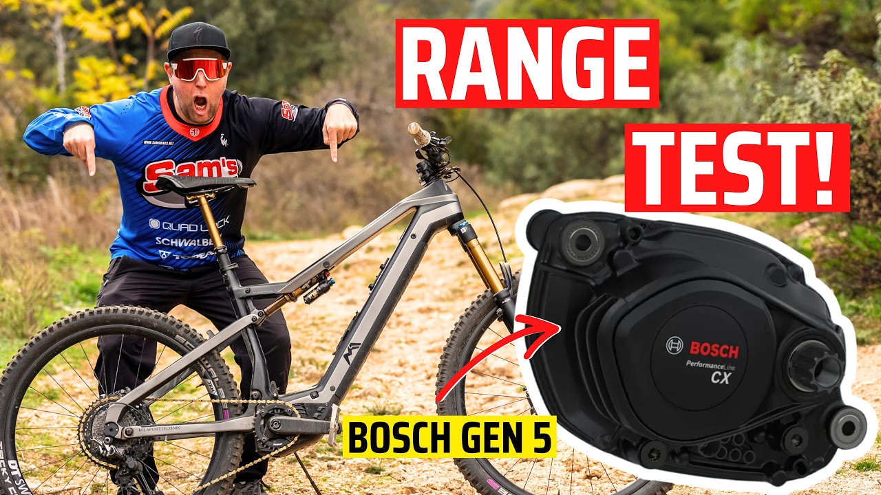 BOSCH CX Gen 5 Battery Range Test  -  Bosch Vs Brose, DJI Avinox, Shimano & Yamaha