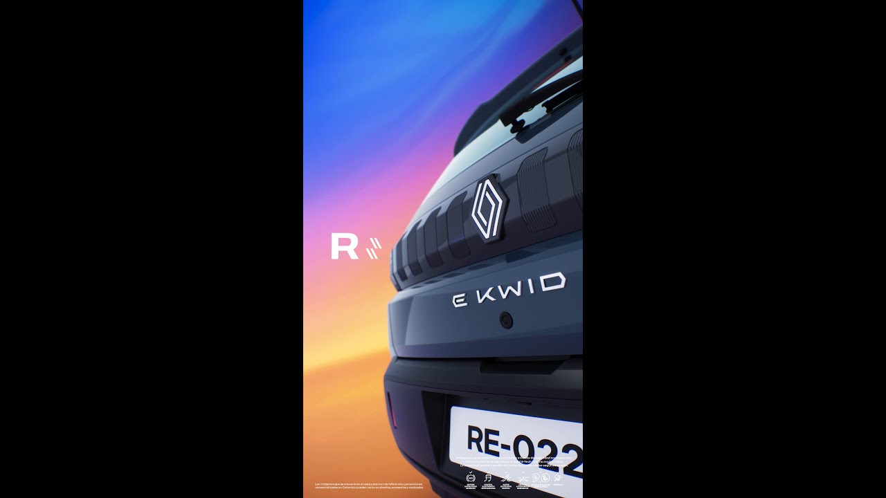 inteligente y c&oacute;modo, descubre el nuevo #Renault #Kwid #Etech 100% el&eacute;ctrico.
