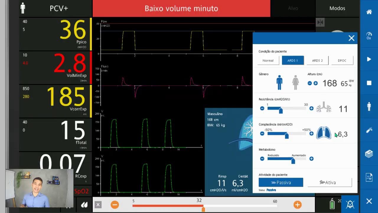 Discussão de Casos Clínicos com o Simulador de VM
