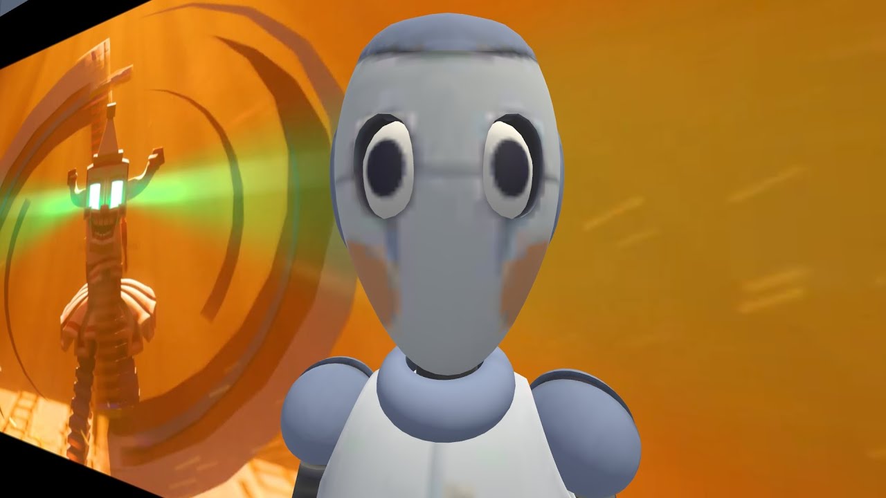 Staff/map bot reenacts to a zamination mimic video! In vrchat!