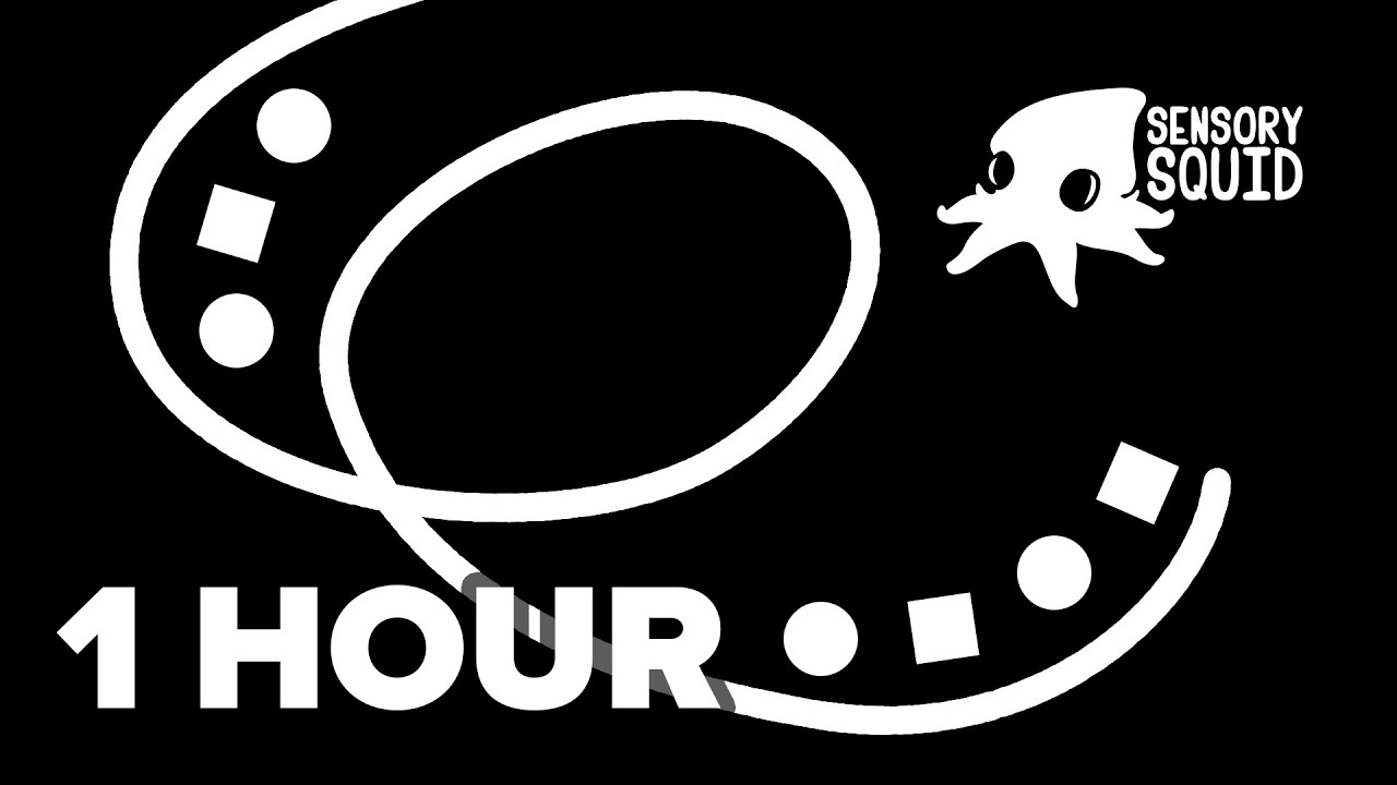 Sensory Squid - Playful Shapes - 1 HOUR of Sensory Development