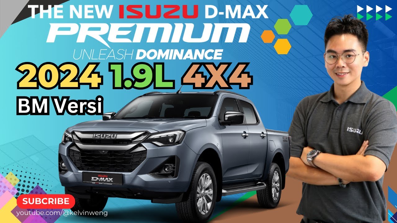2024 ISUZU D’Max 1.9L 4x4 PREMIUM (RG14) ISUZU SA Kelvin yang Review