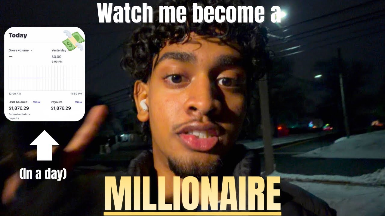Watch me become a MILLIONAIRE (realistic day in a life)