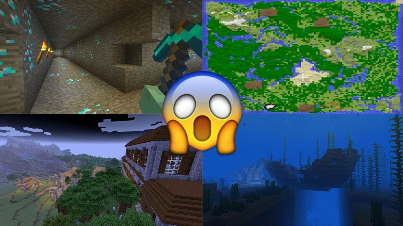 Minecraft 1.14.4 - Top 5 BEST Seeds EVER Found! (PS4, Xbox, Wii U, Switch)