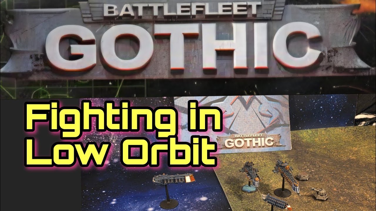 Как работают сражения на низкой орбите в Battlefleet Gothic (Руководство по продвинутой тактике)