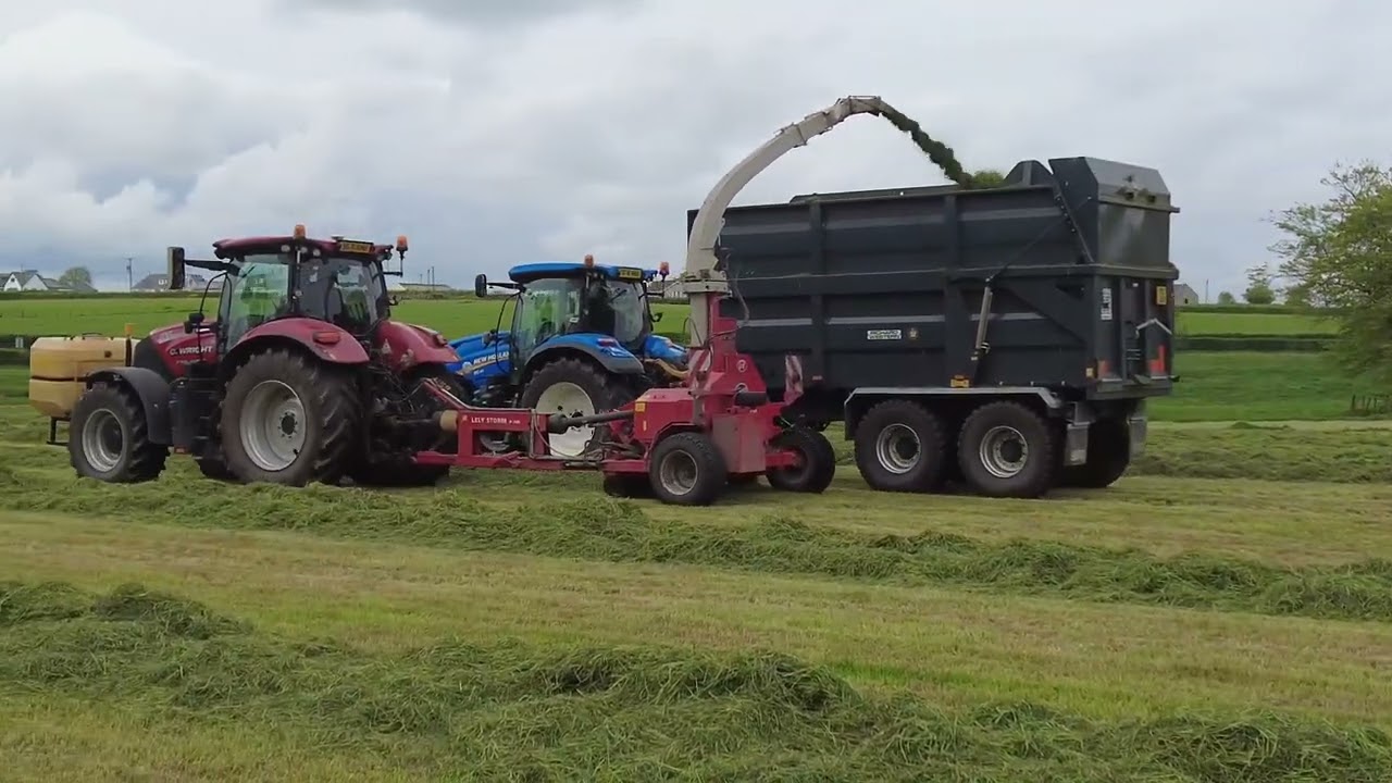 CASEiH Puma 165 Lely Storm P300 Burnside Farm Lochmaben