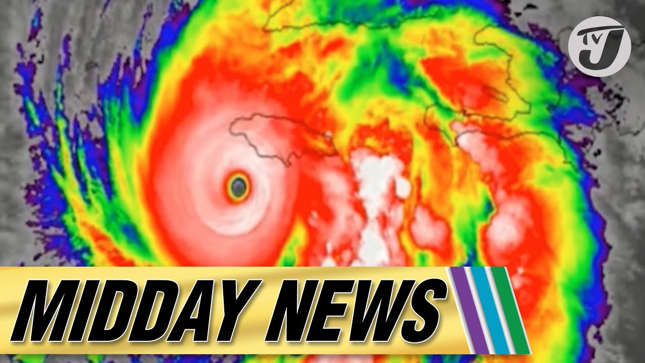 All of Jamaica Experiencing Effects of Hurricane | Thieves Rob Bar During Hurricane Preparation