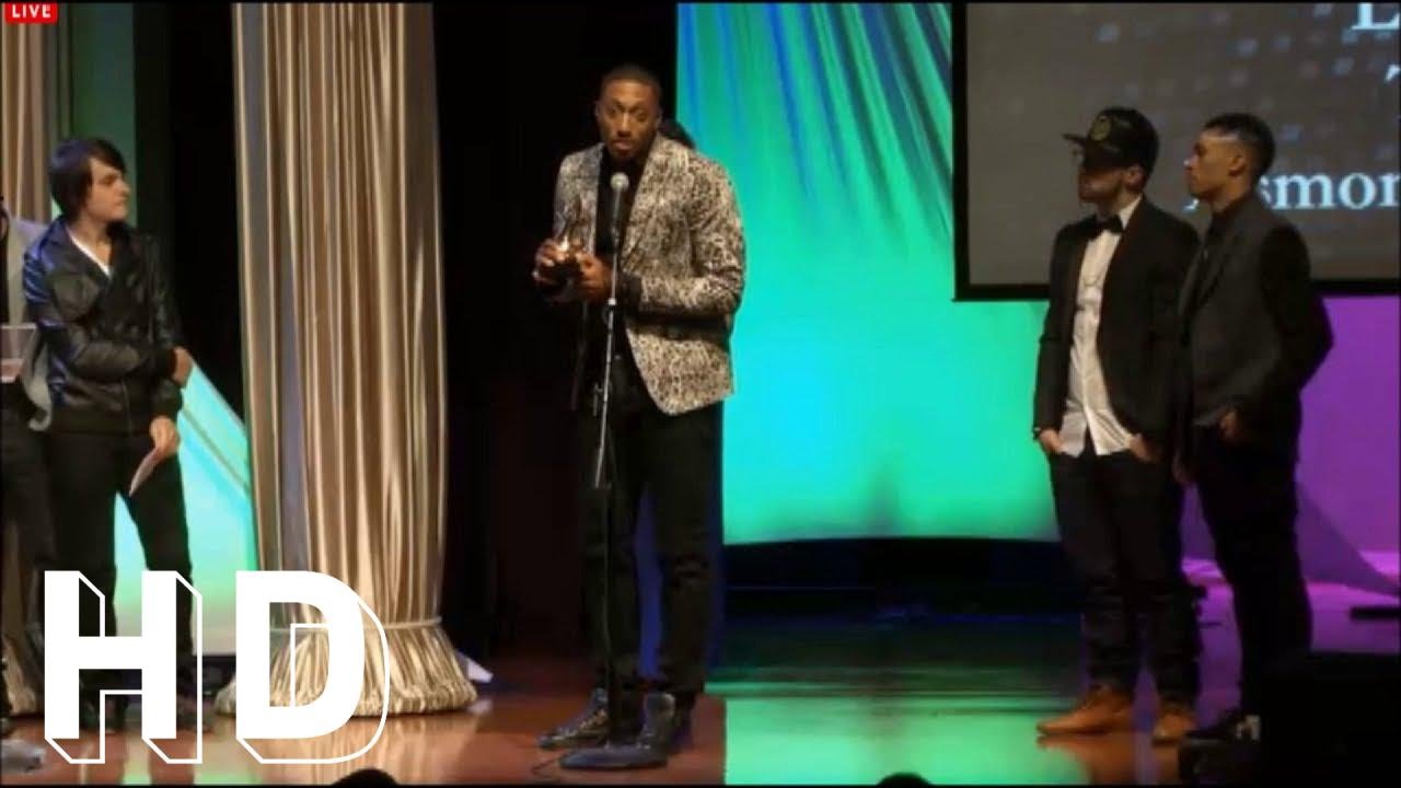 Lecrae's 'Hip Hop/Rap Song of the Year' 2013 Dove Awards Acceptance Speech (@lecrae @rapzilla)