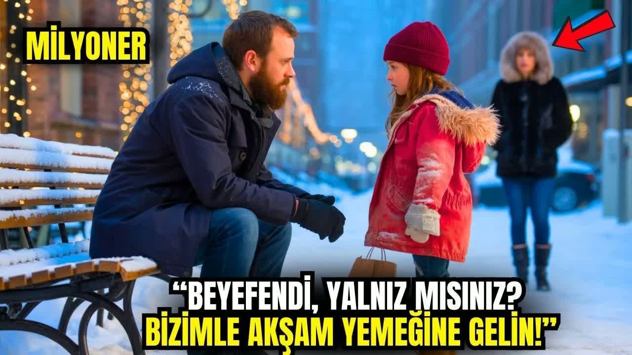 ＂YEMEK YEMEK İSTER MİSİNİZ？＂ FAKİR KIZ, YALNIZ MİLYONERE DOĞUM GÜNÜNDE SORDU...