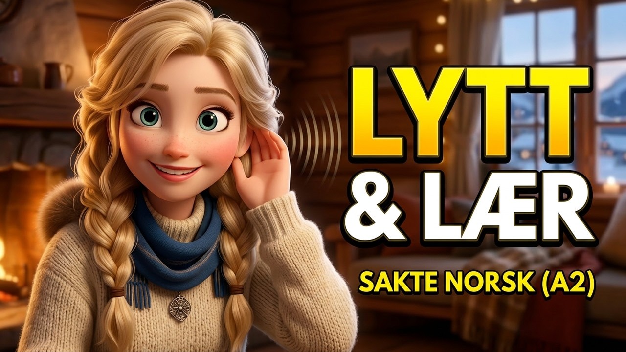 Mias morgenrutine | Lyttetrening i sakte norsk for nybegynnere (A2)