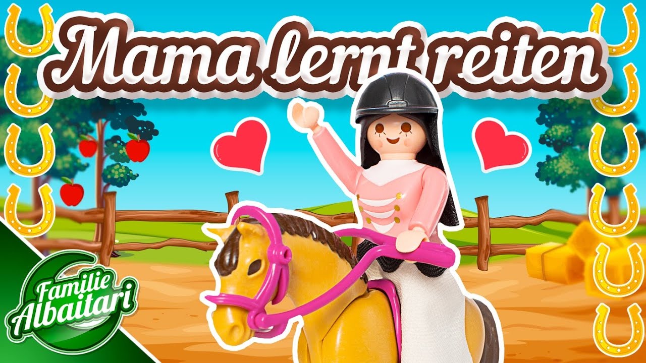 🐴 Mama lernt Reiten 💕 | Reiten mit Kopftuch Hijab 🧕| Reiten als Muslima | Sunnahsport Reiten