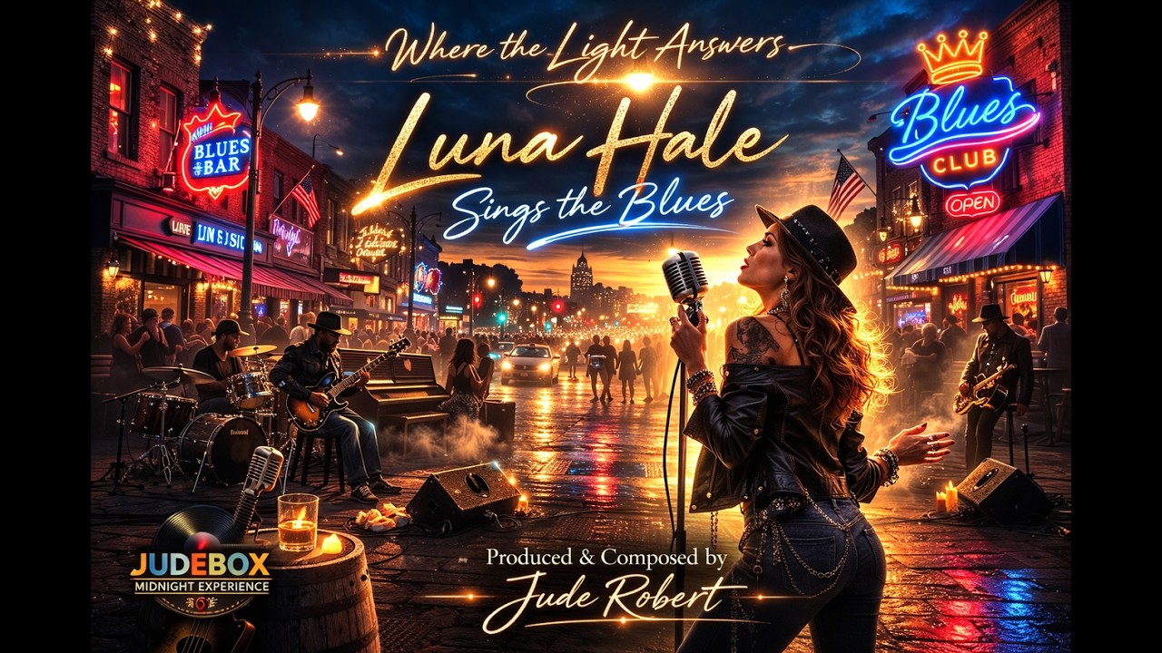 Luna Hale – Where the Light Answers (Blues )Judebox Midnight Experience