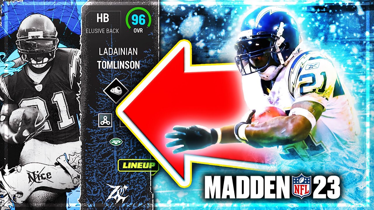 95 OVERALL LADAINIAN TOMLINSON RUNS RAMPANT THROUGH THE D - Madden 23 Ultimate Team 