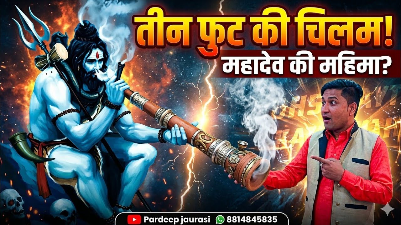 जिने तीन फुट की चीलम लगनी लइयो फेरा रे.Tin futt ki chilam.Chilam.pardeep jaurasi.8814845835
