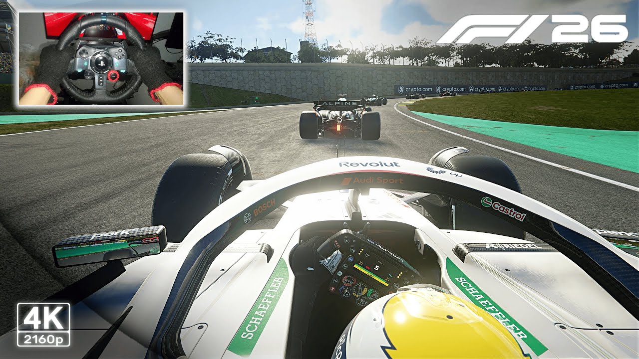 F1 26 MOD - Gabriel Bortoletto ULTRA REALISTIC Race | Brazilian GP 2026 | Steering Wheel Gameplay