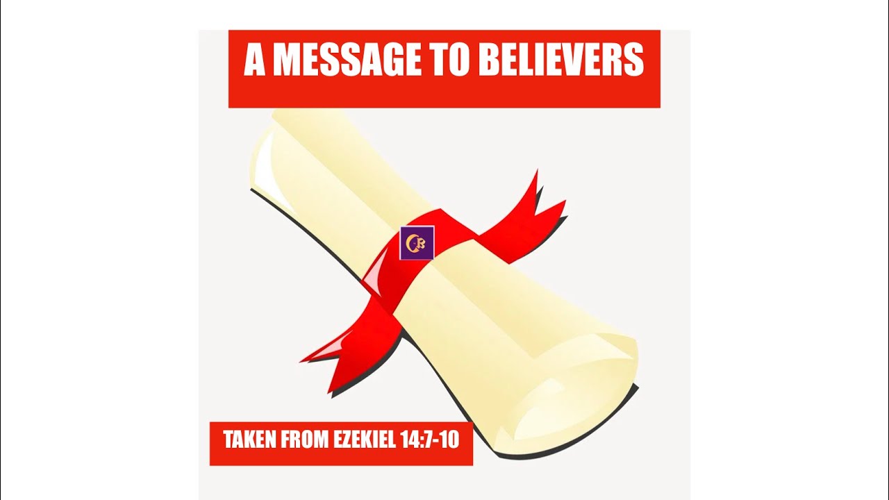 A MESSAGE TO BELIEVERS: Pastor James Lorenzo Edwin PhD