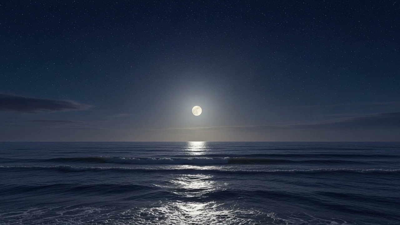 Deep Night Ocean Atmosphere | 2 Hours