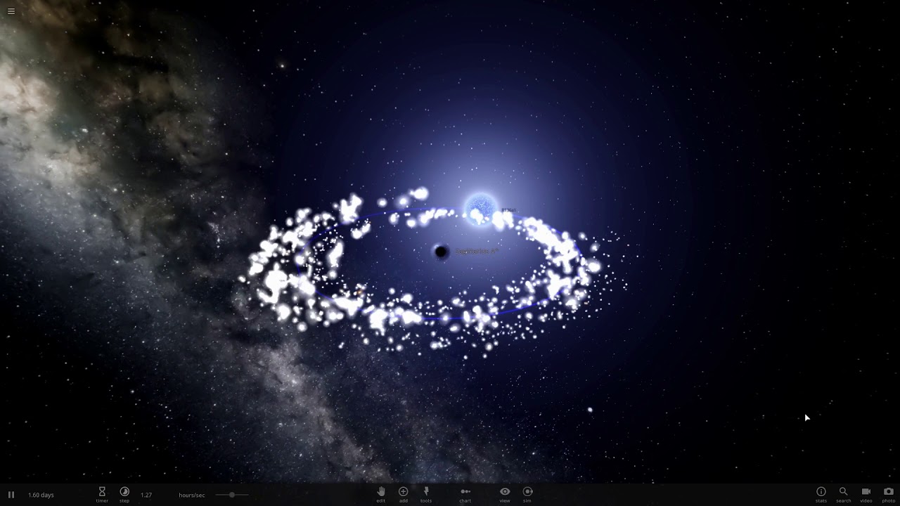 Accretion Disk Animation