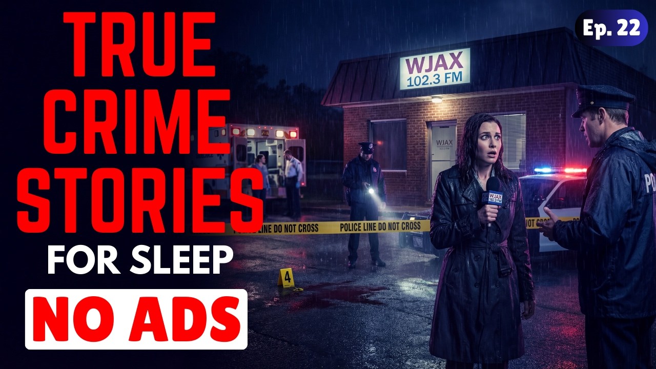 Disturbing True Crime Stories for Sleep Rain Sounds| The Last Broadcast🔴NO ADS| Black Screen |Ep..22