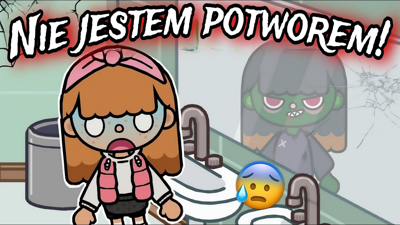 NIE JESTEM POTWOREM !! 😨 |  TOCA BOCA HISTORYJKI PO POLSKU |